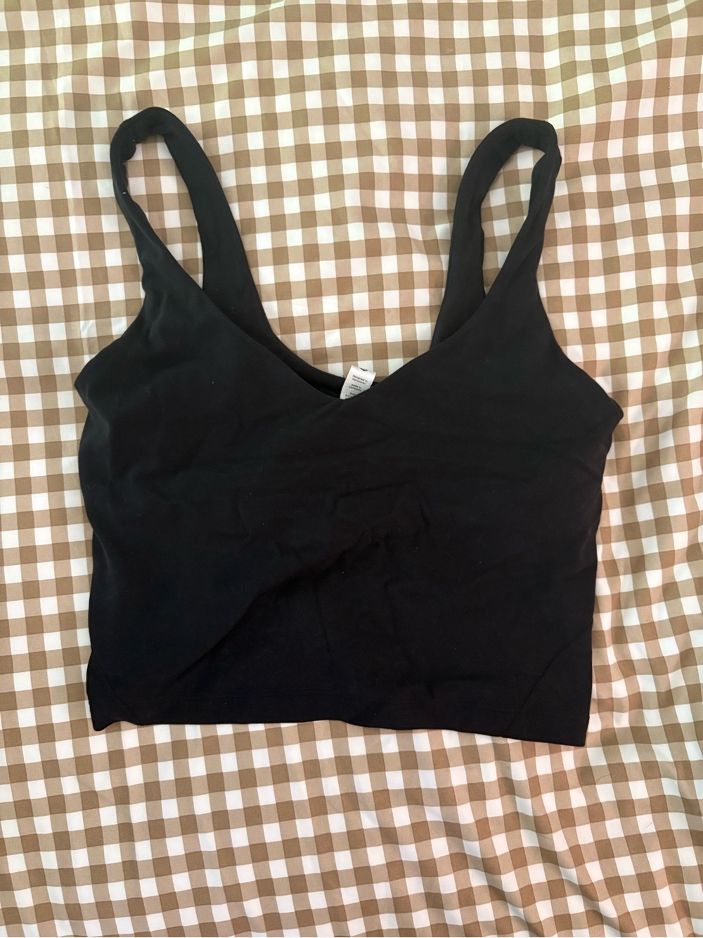 lululemon athletica Black Tank Top